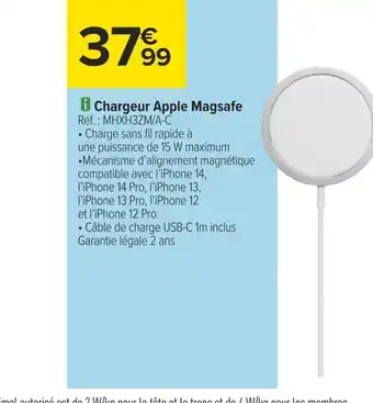 Carrefour i Chargeur Apple Magsafe offre