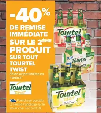 Carrefour SUR TOUT TOURTEL TWIST offre