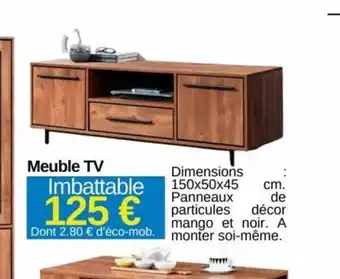 KREABEL Meuble TV offre