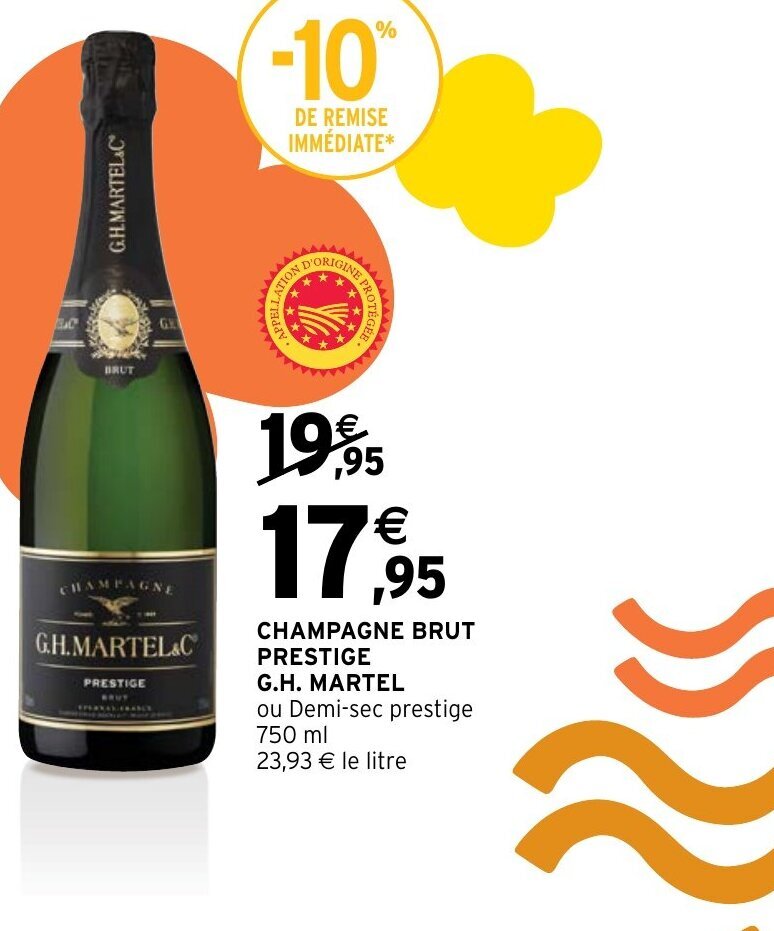 Intermarché Express CHAMPAGNE BRUT PRESTIGE offre