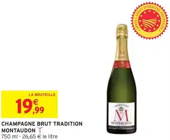 Montaudon champagne brut tradition