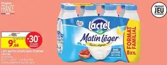 Lactel lait matin léger demi-écrémé