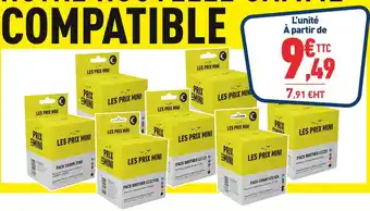 Bureau Vallée Pack cartouches compatibles offre