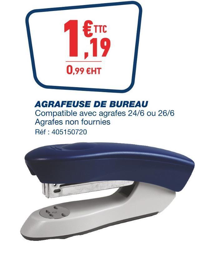 Bureau Vallée Agrafeuse de bureau offre