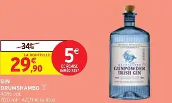Intermarché Drumshambo gin offre