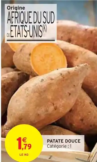Intermarché Patate douce offre