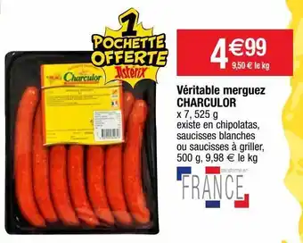 Cora x Carrefour Merguez offre