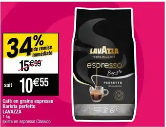 Café en grains lavazza