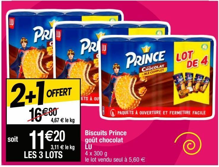 Cora Biscuits lu offre