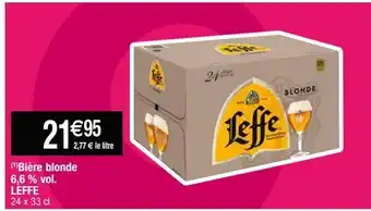 Cora x Carrefour Bière leffe offre