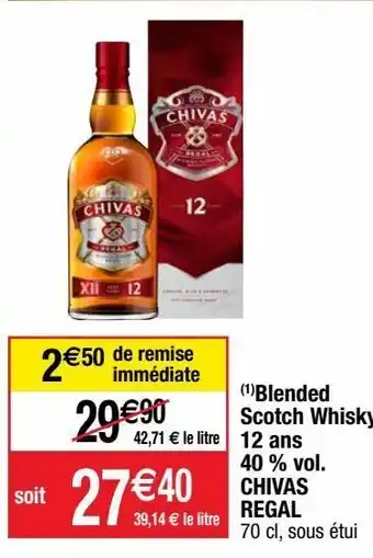 Whisky chivas regal