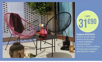 Fauteuil Acapulco