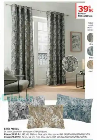 Castorama Rideau 140 x 260 cm offre