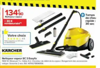 KARCHER Nettoyeur vapeur SC 3 Easyfix