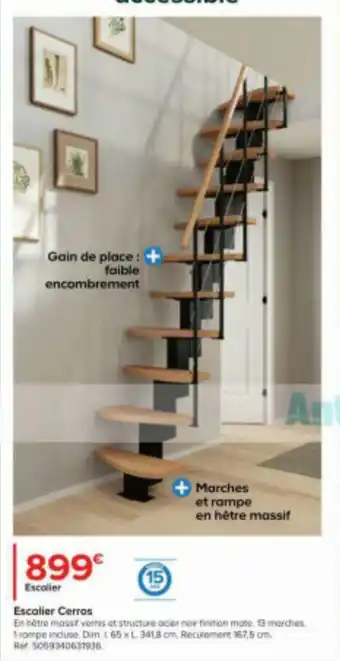 Escalier Cerros
