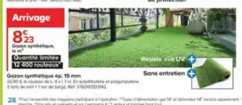 Gazon synthétique