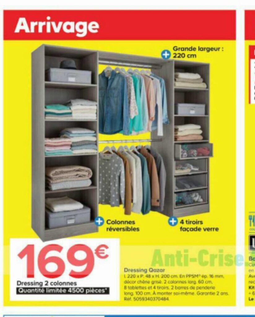 Promo Dressing Qazar chez Castorama