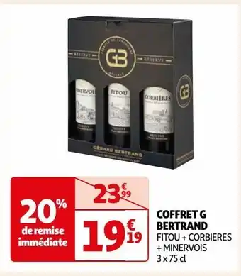 Coffret g bertrand