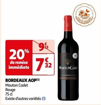 Auchan Bordeaux aop offre
