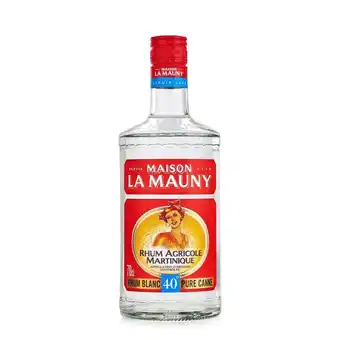 Rhum blanc la mauny