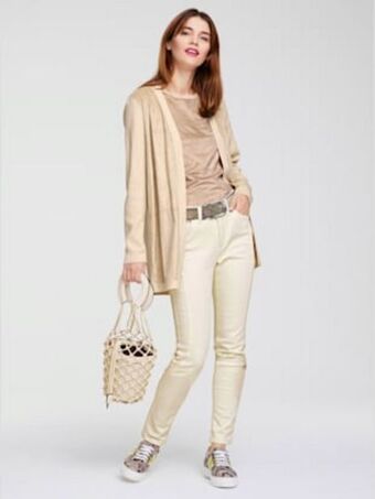 Veste en tricot style cardigan