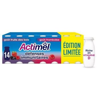 Auchan Supermarché Actimel offre