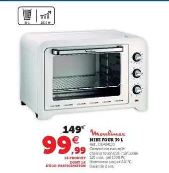Hyper U Mini Four 39 L offre