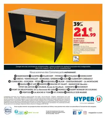 Hyper U Bureau offre