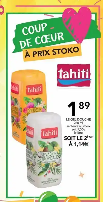 Stokomani Le gel douche offre
