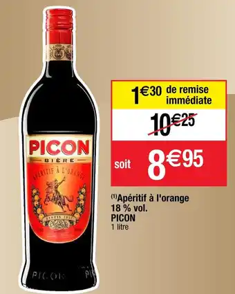Picon apéritif à l'orange 18 % vol.