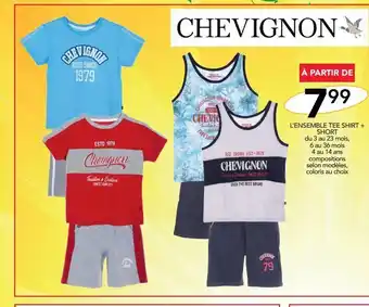 Stokomani L`ensemble t-shirt + short offre