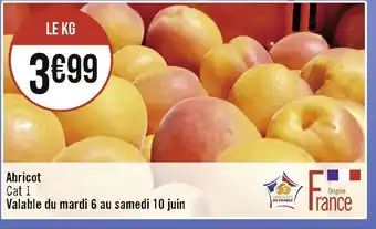 Casino Supermarchés Abricot offre