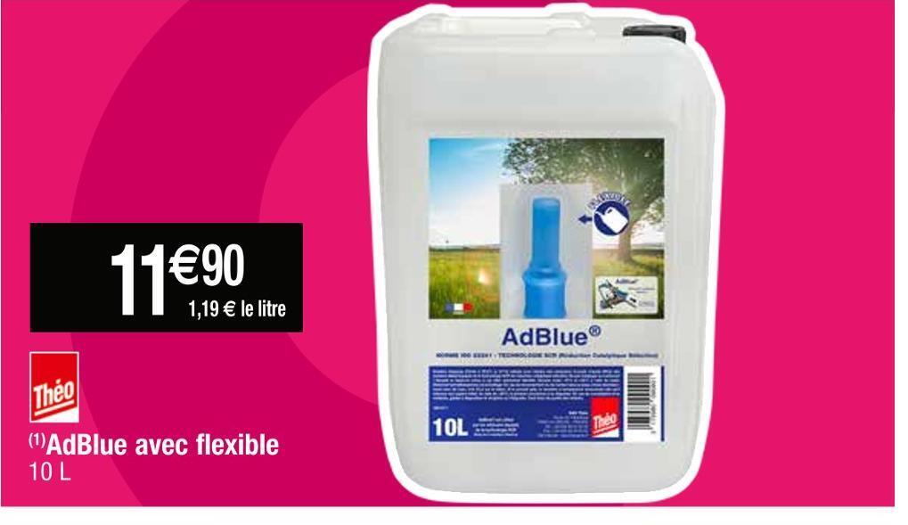 Cora Théo (1)adblue avec flexible offre