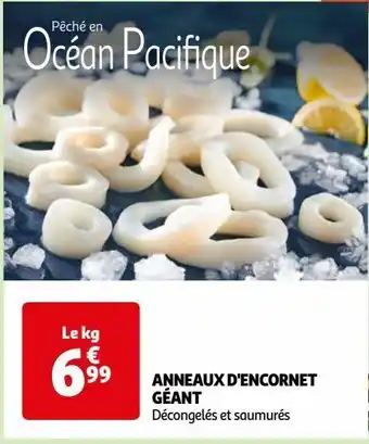 Auchan Anneaux d'encornet géant offre