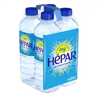 Auchan Eau minérale naturelle hépar offre