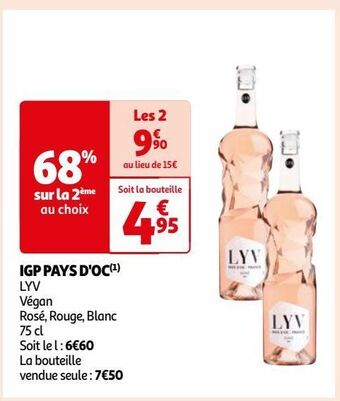 Auchan Igp pays d'oc offre