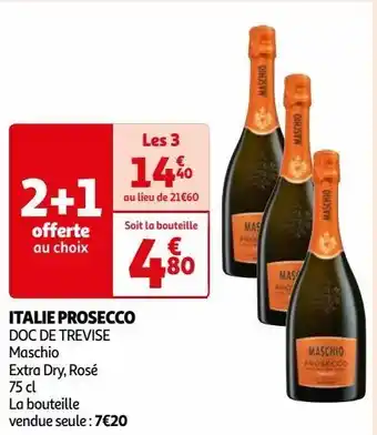 Auchan Talie prosecco offre