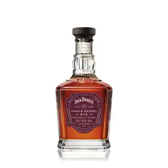 Auchan Whisky jack daniel's single barrel rye offre
