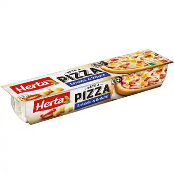 Auchan Pâte à pizza herta offre