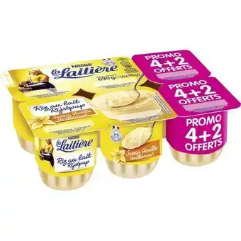 Auchan Supermarché Riz au lait la laitière offre