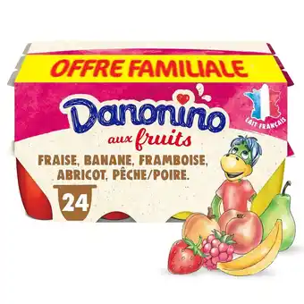 Auchan Danonino aux fruits offre