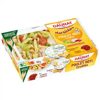 Auchan Supermarché Plateau salade daunat offre