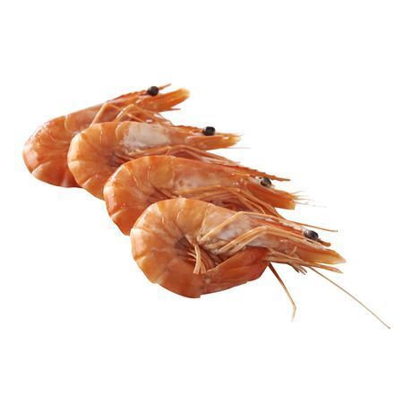 Auchan Supermarché Crevettes entières cuites réfrigérées offre