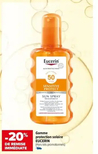 Carrefour maPara parapharmacie Gamme protection solaire EUCERIN offre