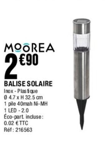 La Foir'Fouille BALISE SOLAIRE offre