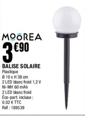 La Foir'Fouille BALISE SOLAIRE offre