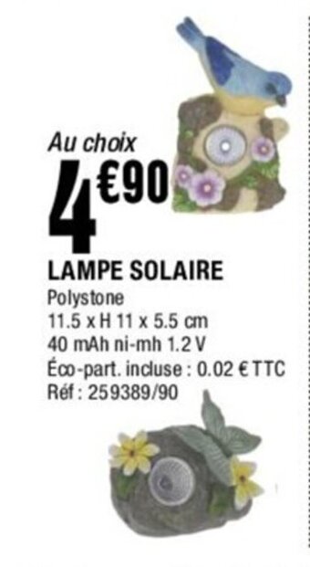 La Foir'Fouille LAMPE SOLAIRE offre