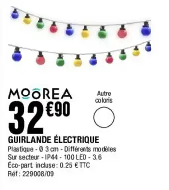 La Foir'Fouille GUIRLANDE ÉLECTRIQUE offre