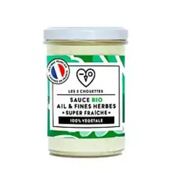 Sauce ail & fines herbes végétale 200g bio