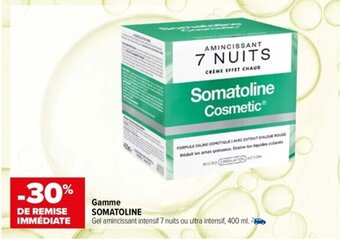 Carrefour maPara parapharmacie Gamme SOMATOLINE offre